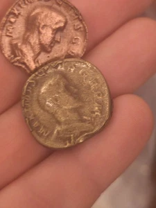 Römische Münze, AR-Denar von Marcus Aurelius posthum für Antoninus Pius - Bild 1 von 4