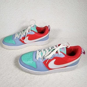 Nike Court Borough Low Recraft GS Colorblock Zapatos Tenis Juveniles Talla 7Y - Imagen 1 de 11
