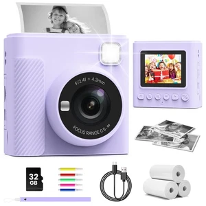 Kids Instant Print Camera, Christmas Birthday Gifts for Girls and Boys, 1080P... - Picture 1 of 7