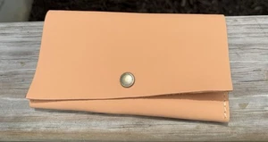 Portland Leather Goods Rancher Mamey Smooth Leather Large Clutch Wallet - Picture 1 of 3