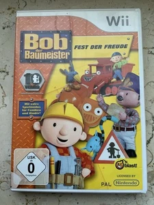Bob Der Baumeister Fest Der Freude für Nintendo Wii *OVP* #Deutsch Spielbar - Bild 1 von 3
