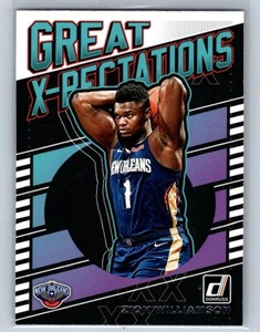 2019-20 Panini Donruss Great X-Pectations Zion Williamson #7 - Foto 1 di 1