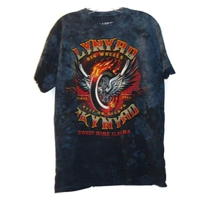 Lynyrd Skynyrd Tie Dye Big Wheels Keep On Turning Size Large - Picture 1 of 4