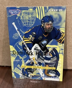 DOMINIK HASEK 1995 KENNER STARTAUFSTELLUNG KARTE - BUFFALO SABRES - Bild 1 von 2