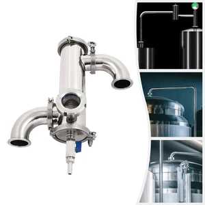Cesta de ginebra botánica 304 acero inoxidable brillo lunar añadir sabor aún columna de reflujo - Imagen 1 de 15