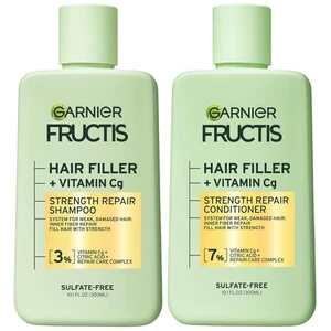 🔥 Garnier Fructis Hair Filler Strength Repair Shampoo and Conditioner Set🔥 - Picture 1 of 3