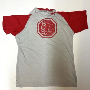 Vintage Polo Arbeitshemd mit Kettengenähten Eisenbahn 1/4 Knopf KC’s  - Bild 1 von 8