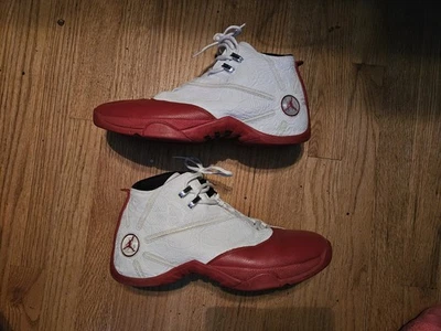 Raro NIKE Air Jordan 12.5 Team Blanco Rojo Universitario Negro OG Jumpman EE. UU. M Talla 12 Foto 1 de 4