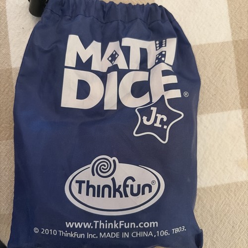 ThinkFun Math Dice Jr. -Fun Game that Teaches Mental Math Skills H | eBay