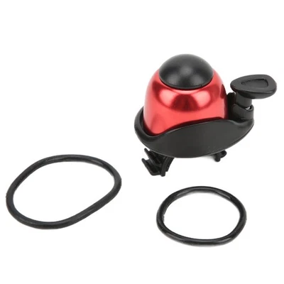 Bicycle Alarm Bell Cycling Handlebar Horn Aluminum Bike Ring Bell for Adults Kid Foto 1 de 4