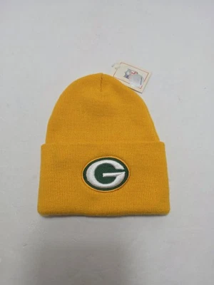 Green Bay Packers Beanie Knit Hat NFL Football With Tag - Image 1 of 4