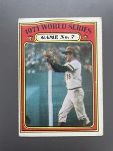 1972 Topps 1971 World Series Game No. #229 Pittsburgh Pirates - Picture 1 of 2