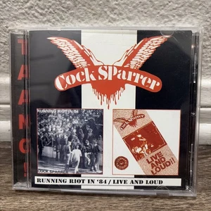 Running Riot in 84' / Live and Load - Cock Sparrer CD - Foto 1 di 6