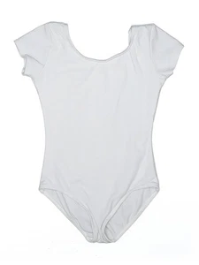 Capezio Girls Silver Leotard Medium kids - Picture 1 of 2