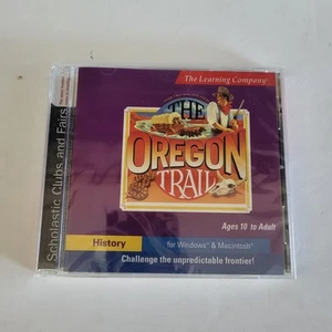 The Oregon Trail CD Rom Game (1999) Windows Mac The Learning Company VTG - Picture 1 of 6