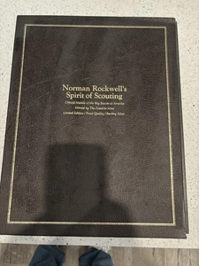 Norman Rockwell's Franklin Mint 1972 "Spirit Of Scouting Medals Set Of 12 - Bild 1 von 9