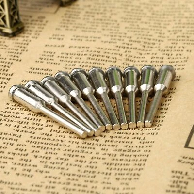 10pcs Silver Screw Mandrel 2.35mm Shank For Cutting Wheel Holder Rotary Tool Set - Image 1 of 4
