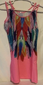 Spaghetti Strap Summer Dress Size Small Pit to Pit 17" - Picture 1 of 4