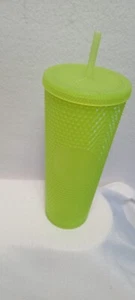 Starbucks Glow in the Dark 24 oz Cold Cup - Green - Picture 1 of 3