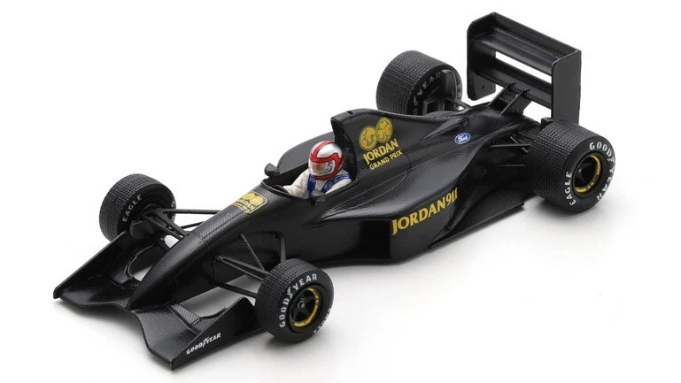 Jordan 191 John Watson Test Silverstone 1990 1:43 Model S8076 SPARK MODEL - Immagine 1 di 1