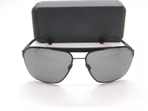 IC BERLIN Mercedes AMG 01 LAMELLE Raceline Black/Grey 64mm Sunglasses - Picture 1 of 6