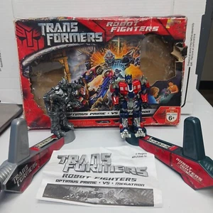 2002 Transformers Robot Fighters Optimus Prime vs Megatron Hasbro Rockem Sockem - Picture 1 of 10