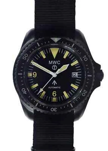 MWC 1999-2001 Pattern PVD Auto Military Divers Watch Retro Lume Sapphire Crystal - Picture 1 of 9