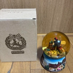 Studio Ghibli Kiki's servicio de entrega globo de nieve paisaje urbano bola de agua caja de música - Imagen 1 de 20