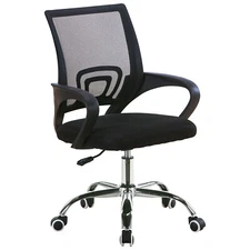 Silla de oficina con ruedas - regulable 