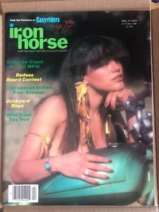 Vintage Motorcycle Ironhorse magazine April 1981 - Picture 1 of 2