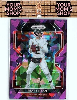 2021 Panini Prizm #324 Matt Ryan Purple Ice #/225 - Image 1 of 2