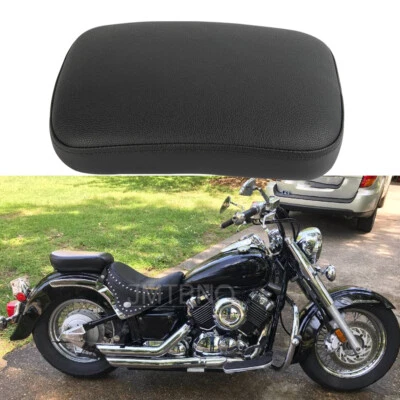 Asiento con almohadilla de pasajero de 8 ventosas para motocicleta Yamaha V Star 650 1100 Foto 1 de 4