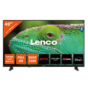 Lenco LED-4044BK - 40-Zoll Android-Smart-TV, Full HD, 2024, schwarz