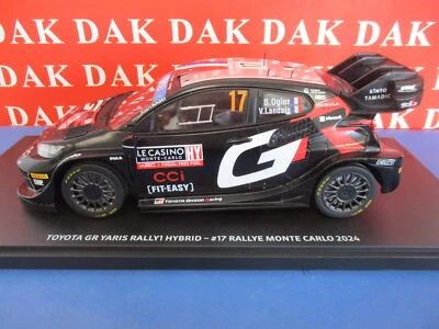 Die cast 1/18 Modellino Auto Toyota GR Yaris Rally1 Hybrid Rally Monte Carlo 202 - Immagine 1 di 4