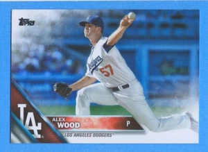 2016 Topps Rainbow Foil #536 Alex Wood Dodgers - Imagen 1 de 1
