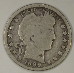 Barber Quarter G+ 1899 - Imagen 1 de 2