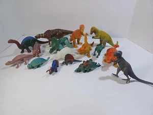 Bulk Dinosaur Toy Lot Bundle 16 2" - 7" - Picture 1 of 8