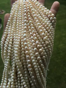 PEARLS SOUTH SEA PEARLS 3.5MM+, 4.3MM+, 5.0MM, 5.5MM+ PERFECT FOR JEWELRY EARIN - Picture 1 of 2