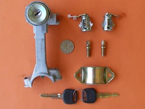 CAÑÓN DE IGN + BLOQUEO DE DIRECCIÓN + TRAJE DE PUERTAS Toyota Corolla AE90 + AE92 02/89-6/94 *REDUCIDO* - Imagen 1 de 1