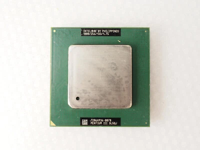 Intel Pentium III SL5QJ 1.00GHz/256KB/133MHz CPU Socket/Socket 370 Processor - Image 1 of 3