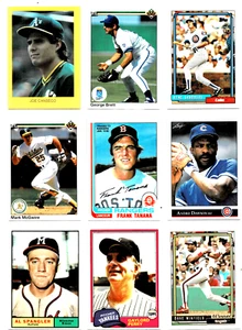 COLLECTION OF 27 ROOKIE, STAR & OTHER BASEBALL CARDS VG - MT LOT #2 - Picture 1 of 6