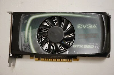 EVGA GeForce GTX550 Ti 2GB graphics card w/ 2 DVI & 1 Mini HDMI 8939 - Image 1 of 4