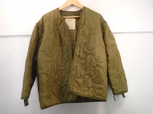 Chaqueta de Campo USGI EE. UU. Ejército Militar USMC M65 M-65 Abrigo Forro Talla Pequeña 147-G - Imagen 1 de 12