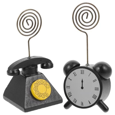  2 Pcs Halter Für Tischkarten Tischkartenständer Platzkartenhalter - Bild 1 von 4