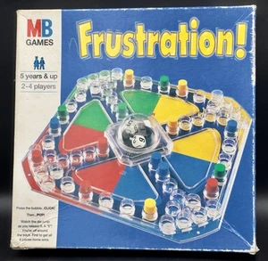 Vintage 1996 Frustration MB Games Family Children's Board Game NO RUBBER FEE - Picture 1 of 23
