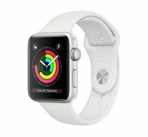 Apple Watch Series 9 42mm GPS + WiFi + Cellular White Also Charge See Photo - Zdjęcie 1 z 3