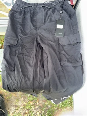 Водонепроницаемые штаны для бега с флисовой подкладкой для мальчиков Public Supply Co. — черные, XL 18 - Изображение 1 из 4