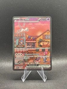 Mew ex 053 Sv: tarjetas promocionales escarlata y violeta holográficas - Imagen 1 de 2