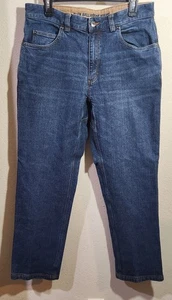DULUTH TRADING CO. FLEX BALLROOM JEANS MEN'S 34x32 RELAXED FIT  - Picture 1 of 8