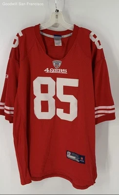 Camiseta Masculina Equipment Red San Francisco 49ers Davis 85 Football-NFL Tamanho 56 - Imagem 1 de 4